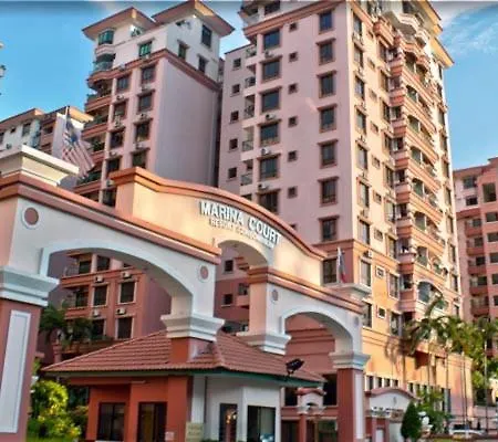 Homestay Marina Court Kota Kinabalu Exterior photo